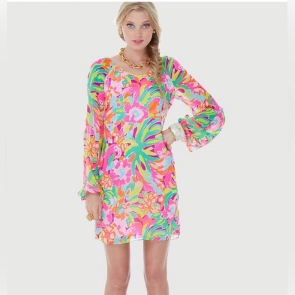 Lilly Pulitzer Carleigh Tunic Dress, Lulu, 8